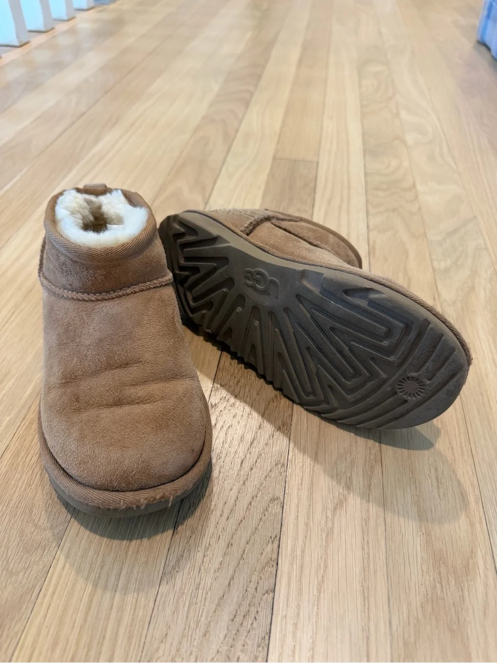 UGG Kids Classic Ultra Mini Boot - Chestnut Brown